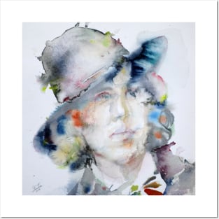 OSCAR WILDE watercolor portrait .12 Posters and Art